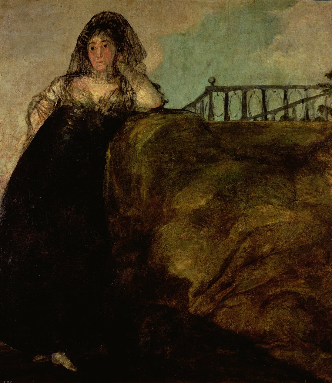 Leocadia Zorilla, die Haushälterin des Künstlers, ca. 1821 von Francisco de Goya