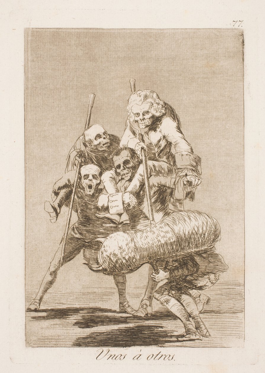 Jetzt sind sie dran von Francisco de Goya