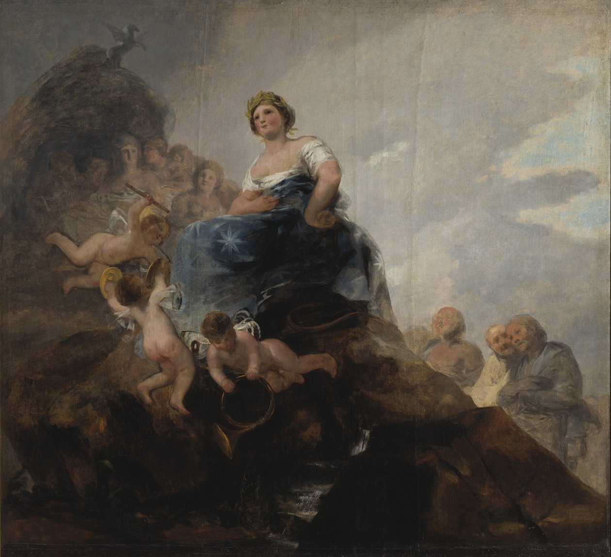 Poesie und Dichter von Francisco de Goya