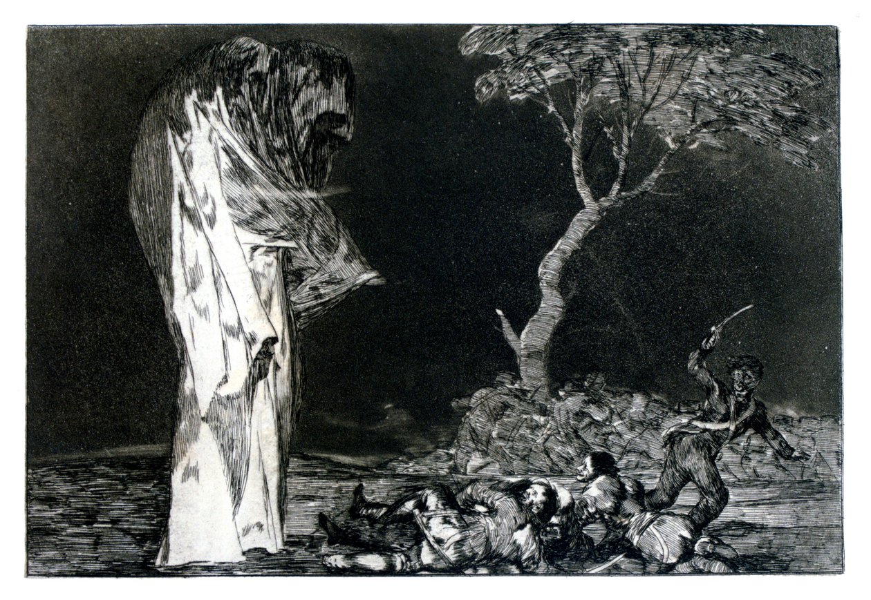 Rätsel der Angst, 1819-1823 von Francisco de Goya