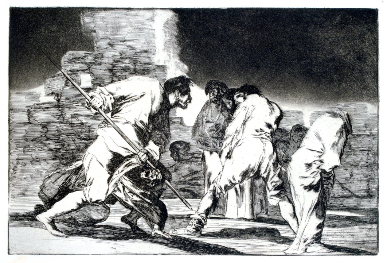 Rätsel der Wut, 1819-1823 von Francisco de Goya