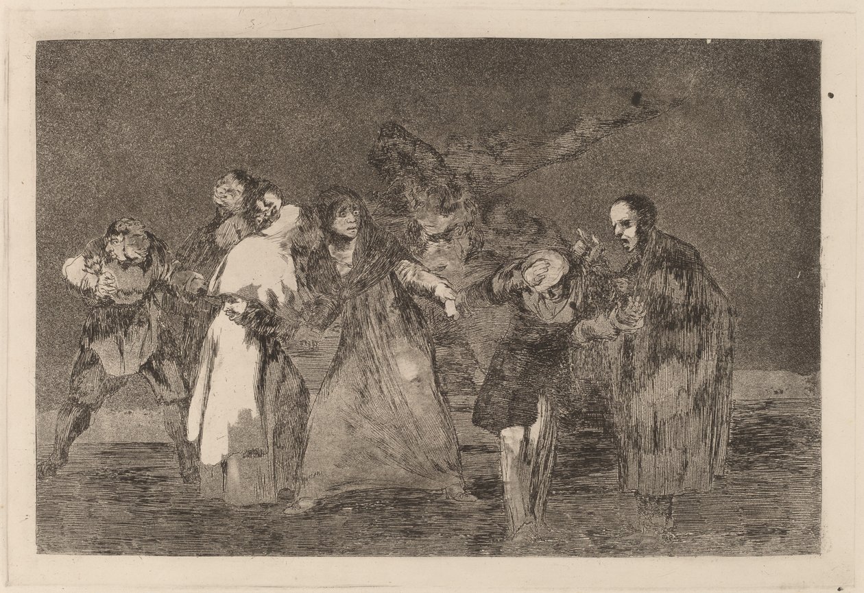 Wunden heilen schneller als hastige Worte von Francisco de Goya