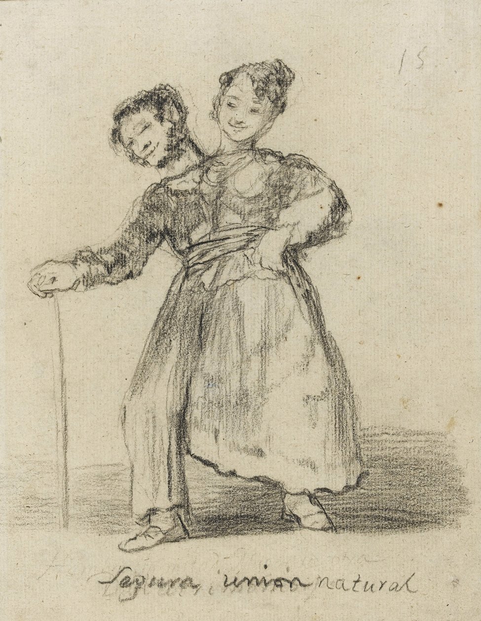 Segura Union Natural, 1819-28 von Francisco de Goya