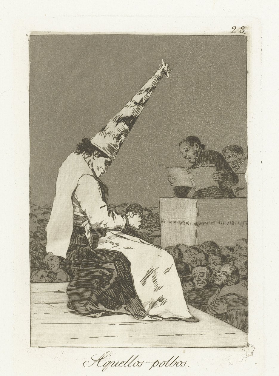Staubteilchen von Francisco de Goya