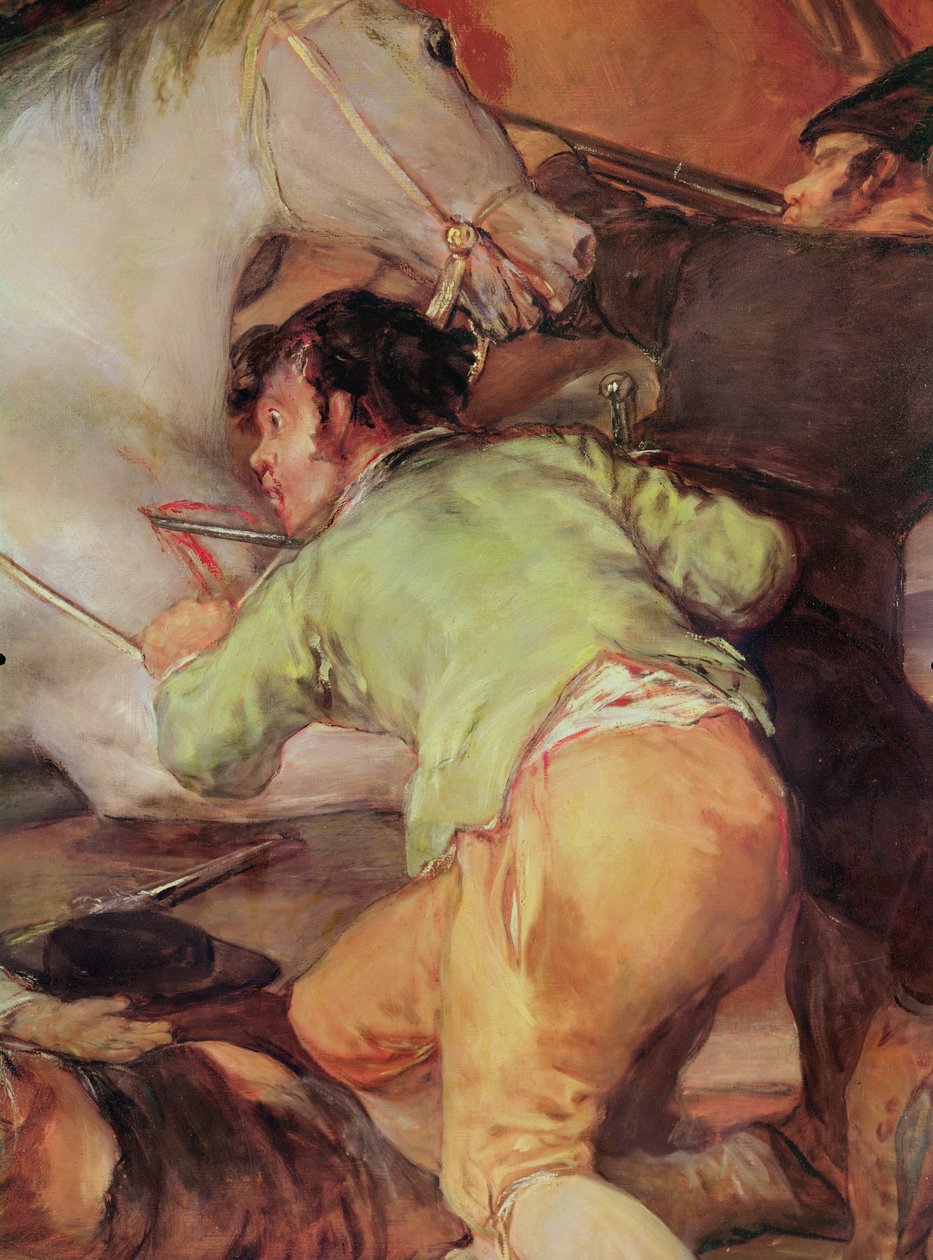 Der 2. Mai 1808, Madrid oder Die Schlacht der Mameluken (Detail) von Francisco de Goya