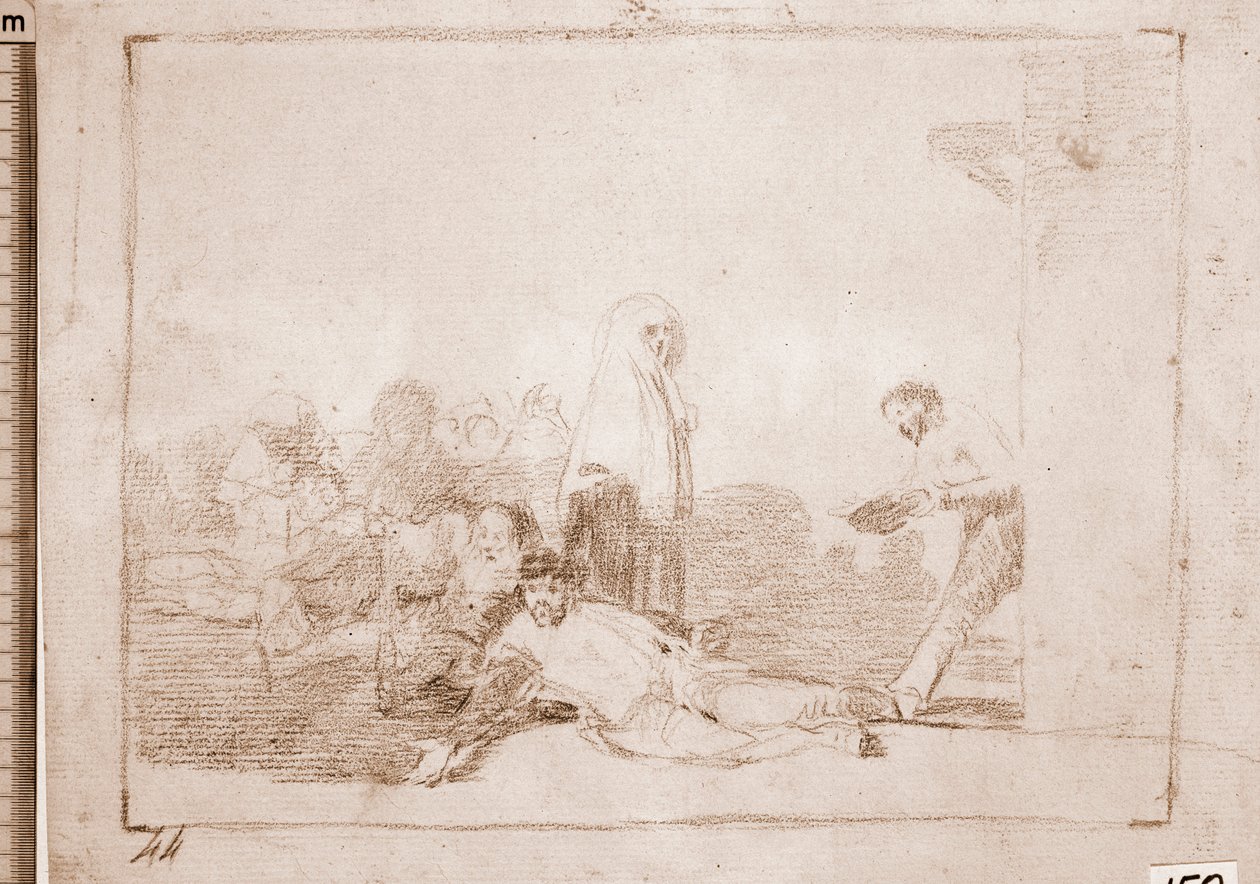 Die Schrecken des Krieges: Es ist nutzlos zu schreien von Francisco de Goya