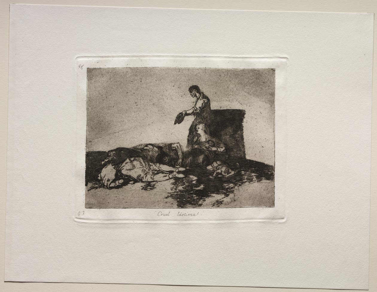 Die Schrecken des Krieges: Grausame Geschichte des Elends von Francisco de Goya