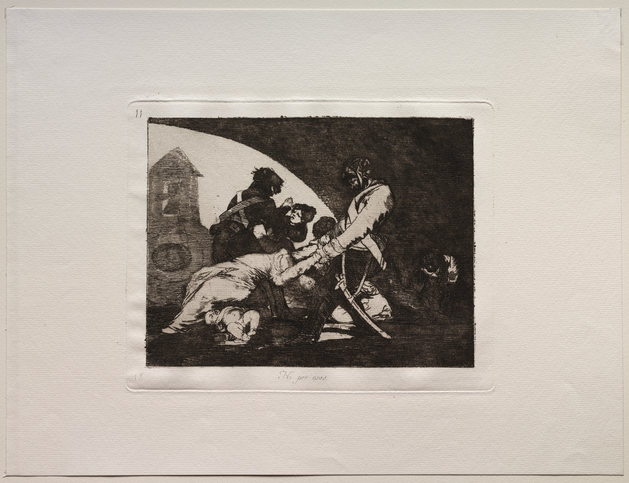 Die Schrecken des Krieges: Weder diese von Francisco de Goya