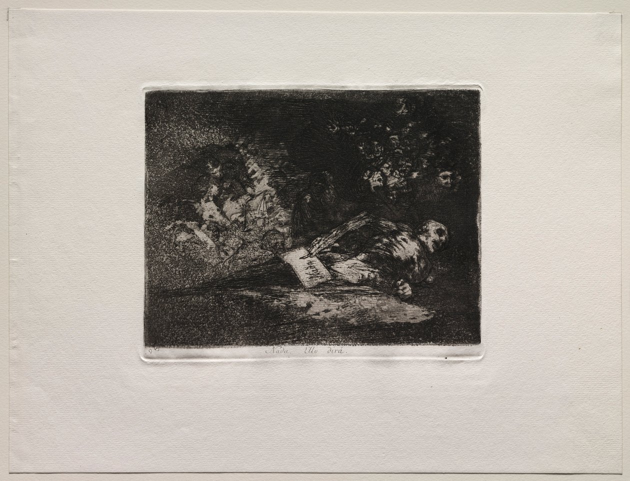 Die Schrecken des Krieges: Nichts. Das Ereignis wird es zeigen von Francisco de Goya