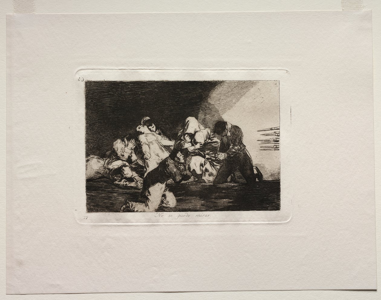 Die Schrecken des Krieges: Man kann nicht hinsehen von Francisco de Goya