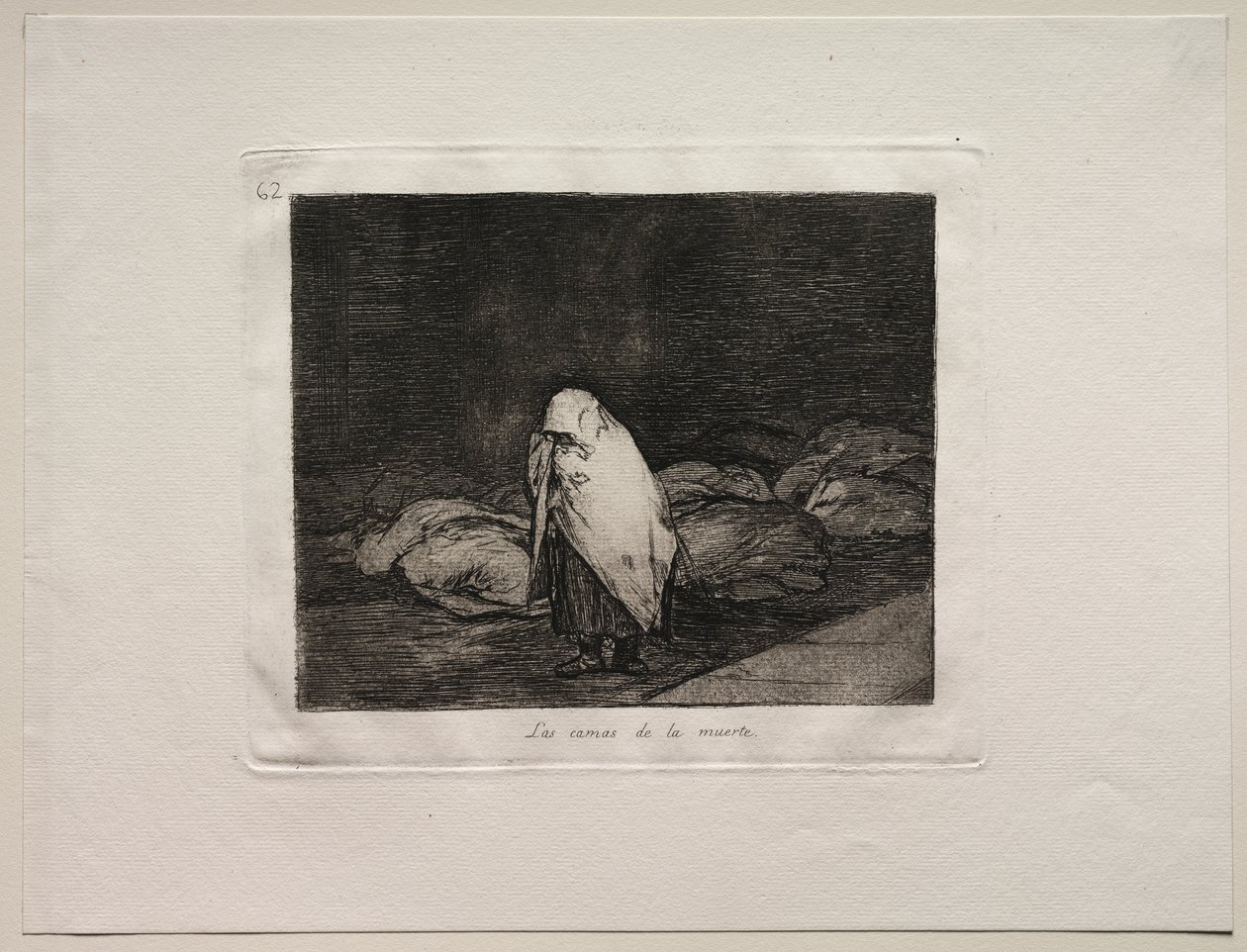 Die Schrecken des Krieges: Die Betten des Todes von Francisco de Goya