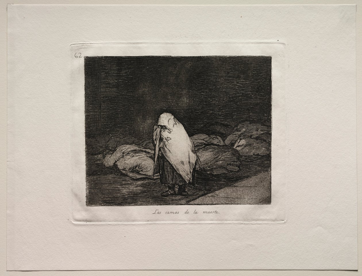 Die Schrecken des Krieges: Die Betten des Todes von Francisco de Goya