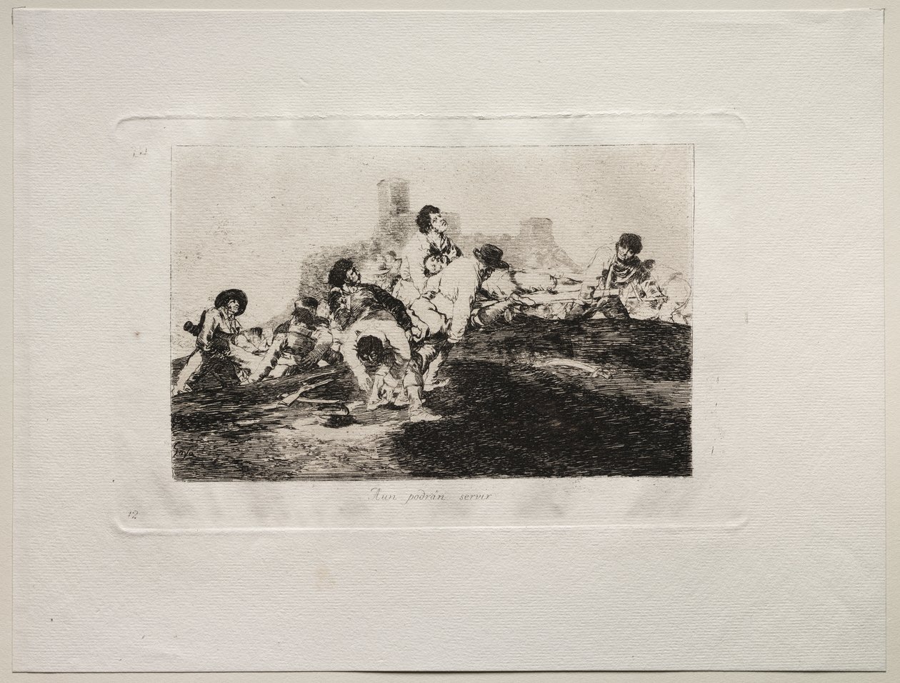Die Schrecken des Krieges: Sie können noch nützlich sein von Francisco de Goya