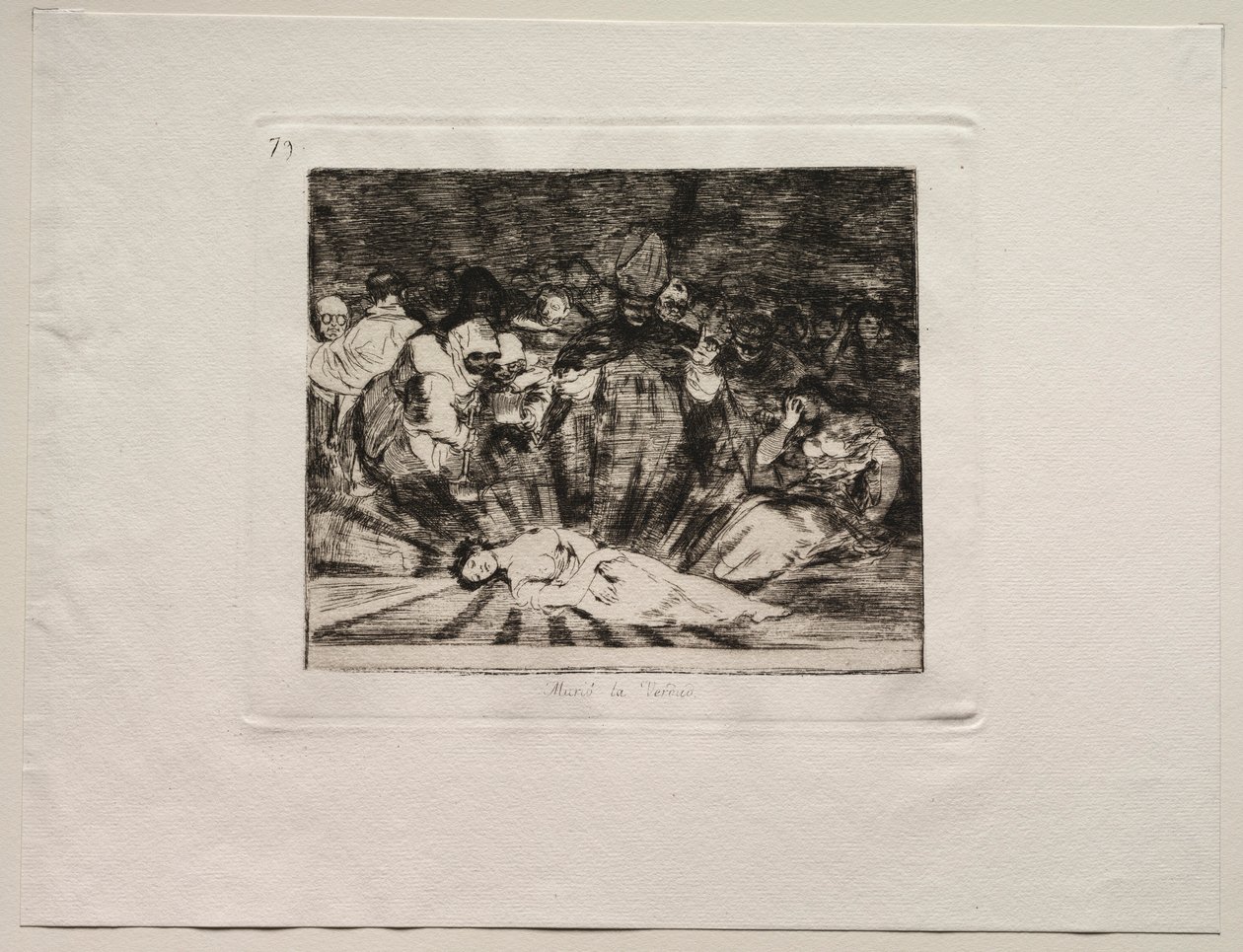 Die Schrecken des Krieges: Die Wahrheit ist gestorben von Francisco de Goya