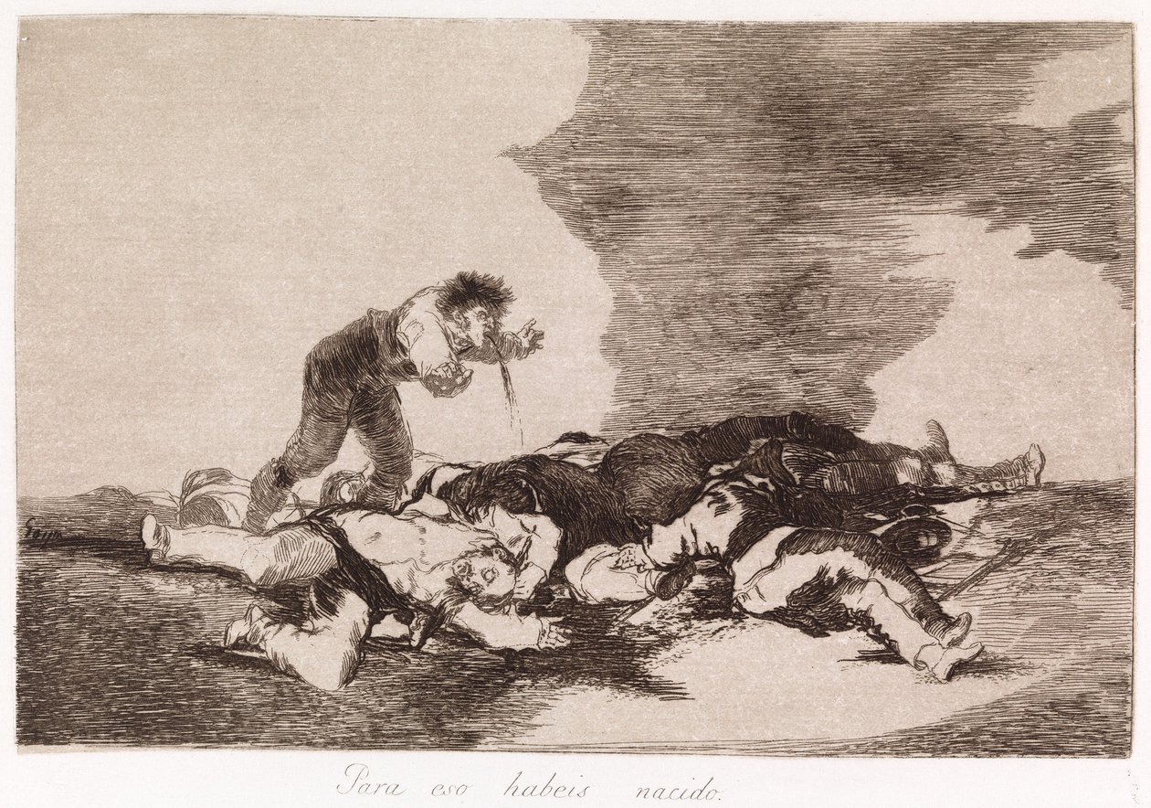 Ohne Titel von Francisco de Goya