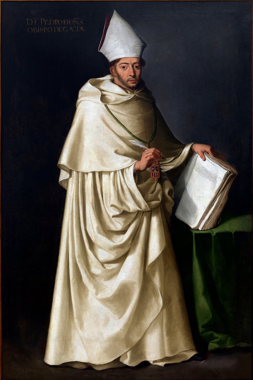 Pedro de Ona (1570-1643) von Francisco de Zurbaran von Francisco de Zurbaran