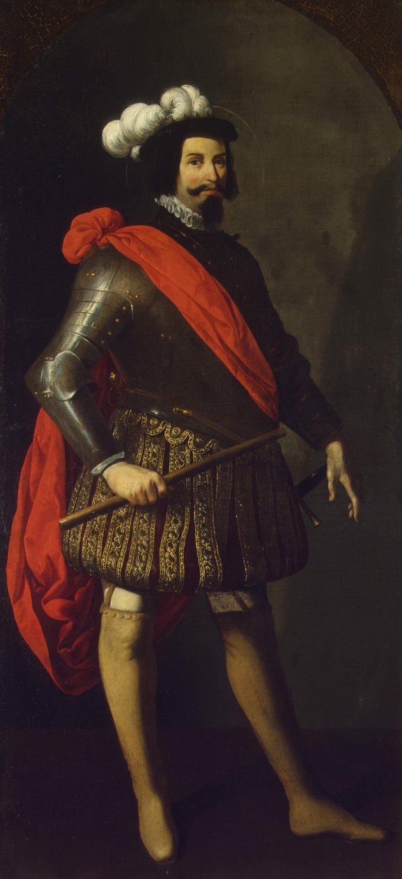 Heiliger Ferdinand III. von Kastilien, ca. 1630-1634 von Francisco de Zurbaran