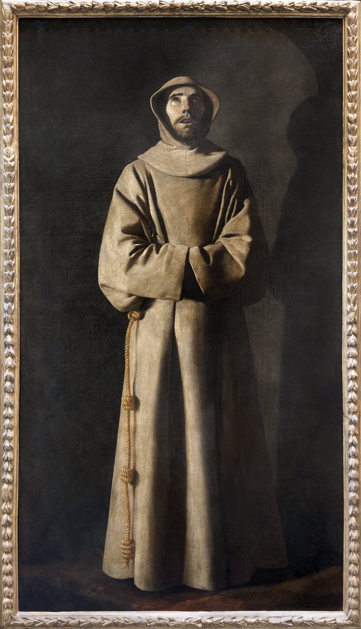 Heiliger Franz von Assisi von Francisco de Zurbaran