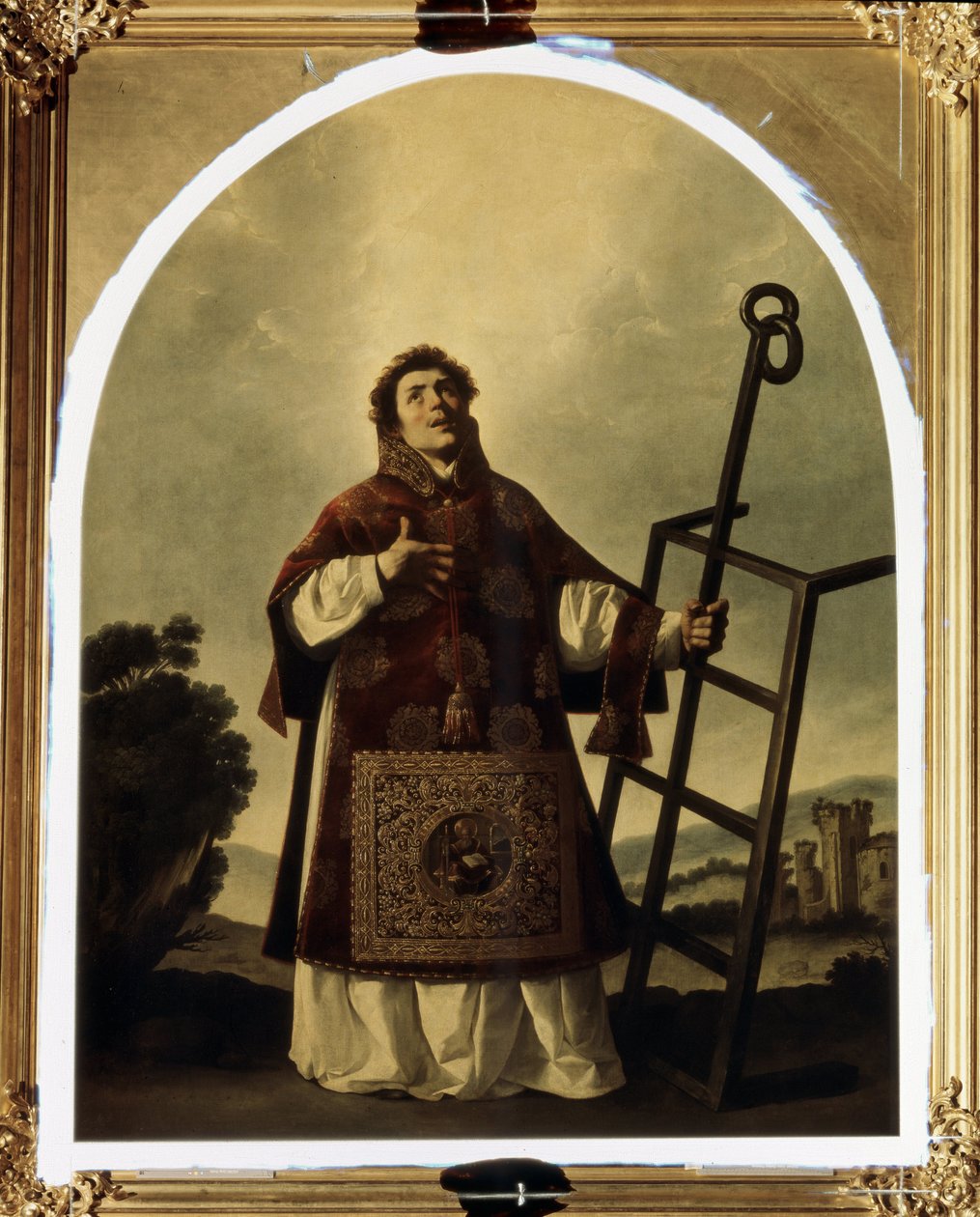 Der heilige Laurentius von Rom von Francisco de Zurbaran