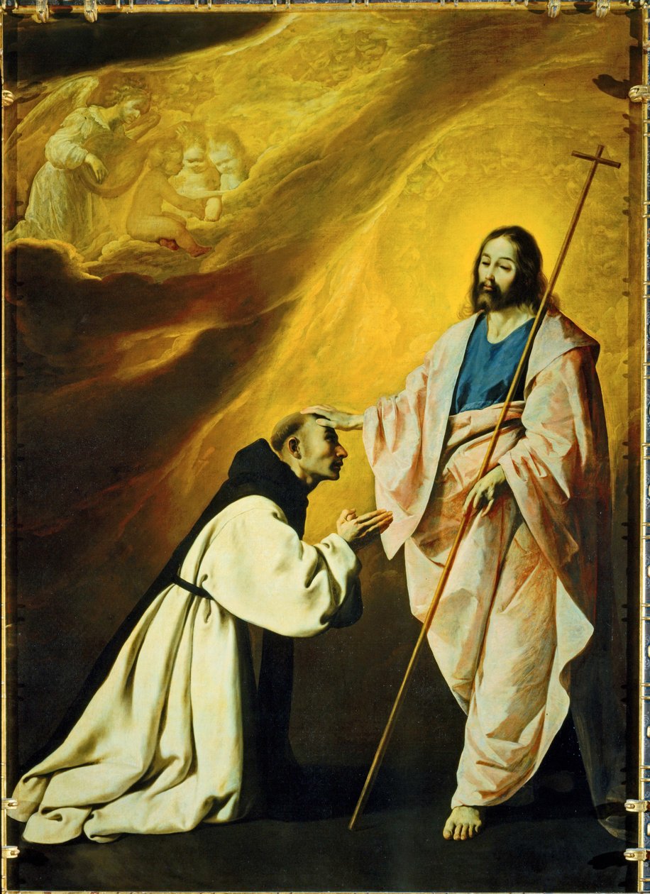 Die Erscheinung von Jesus Christus von Francisco de Zurbaran
