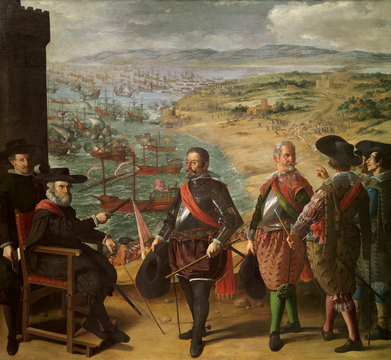 Verteidigung von Cadiz gegen die Engländer von Francisco de Zurbaran