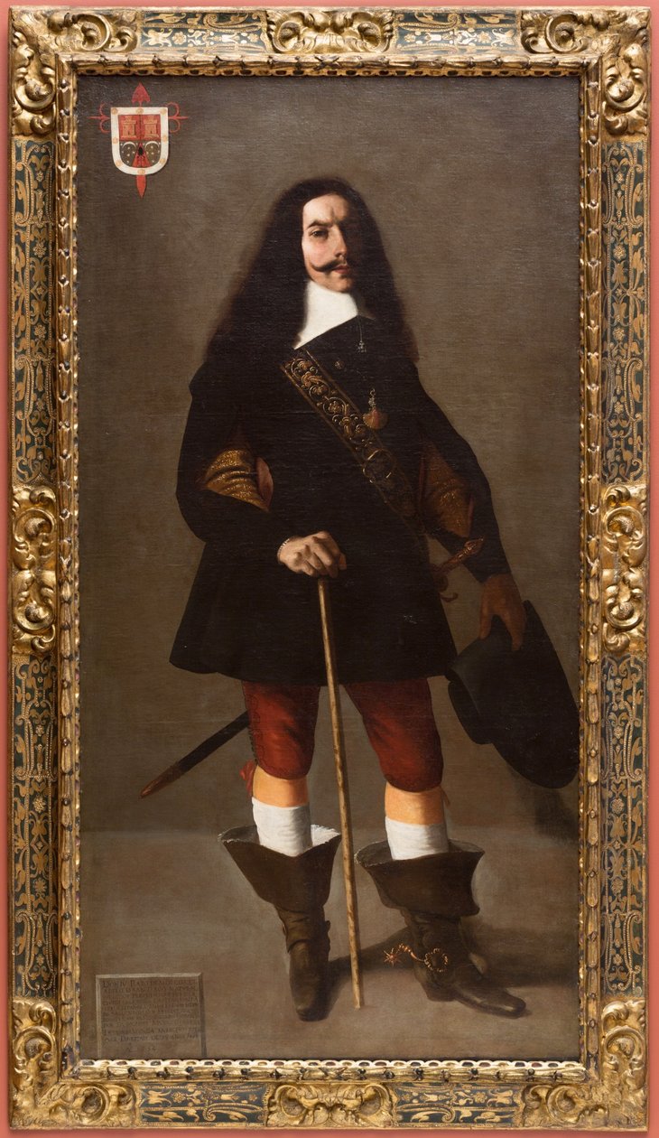 Don Juan Bazo de Moreda von Francisco de Zurbaran
