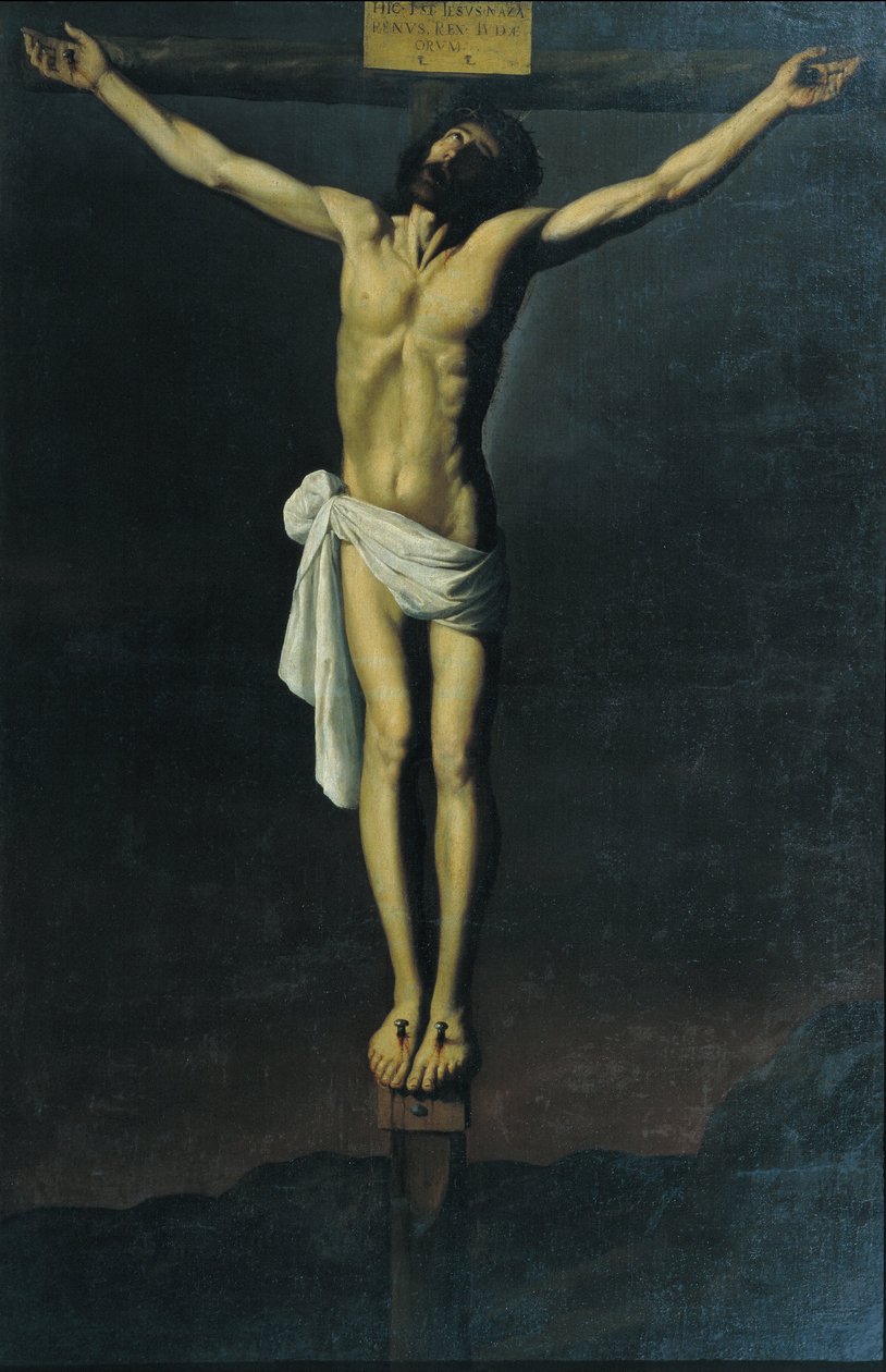 Christus am Kreuz von Francisco de Zurbarán and Workshop
