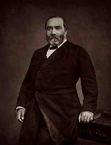 Francois Sarcey de Suttieres (1827-99), aus 