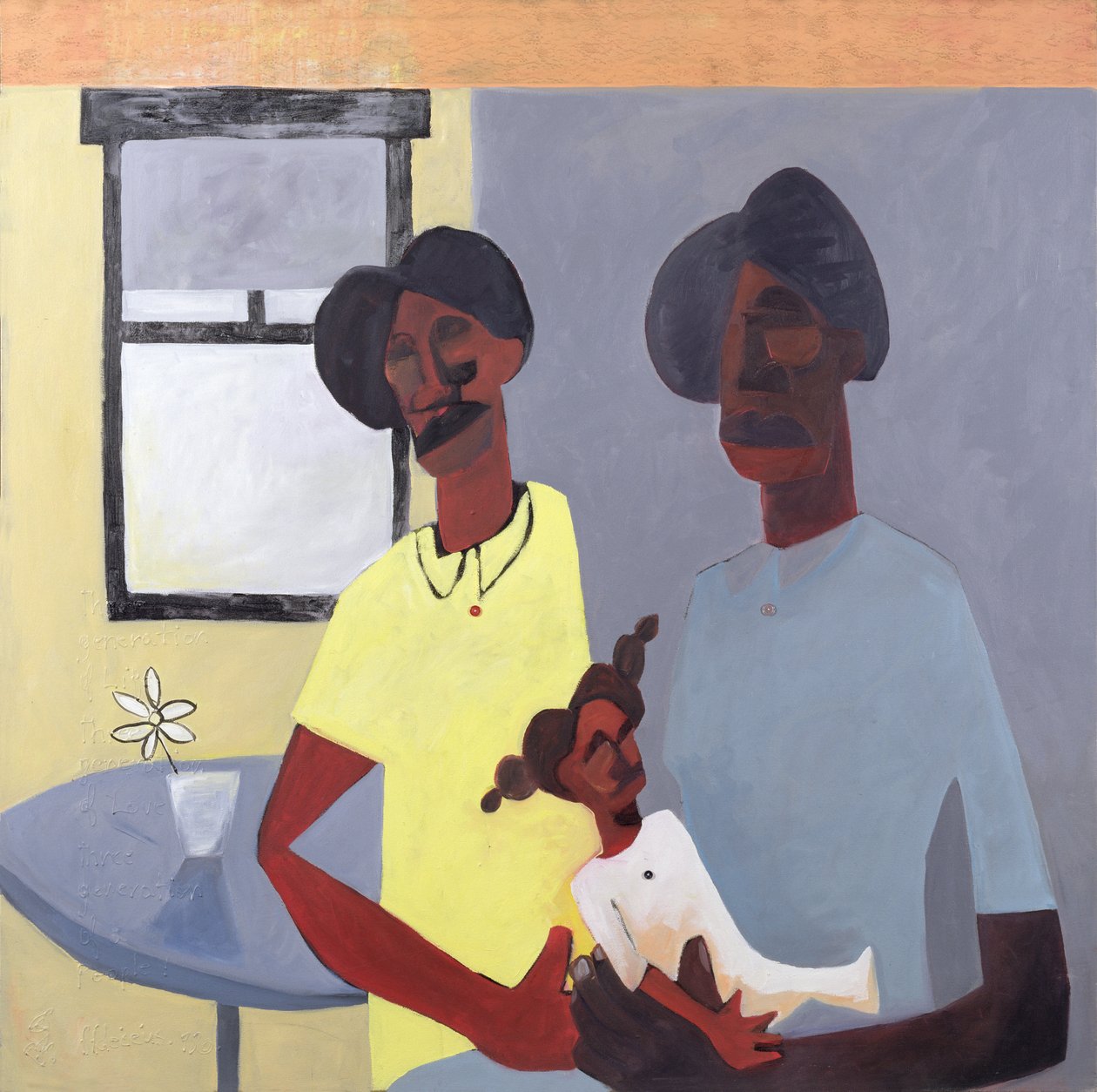 Drei Generationen von Francks Deceus