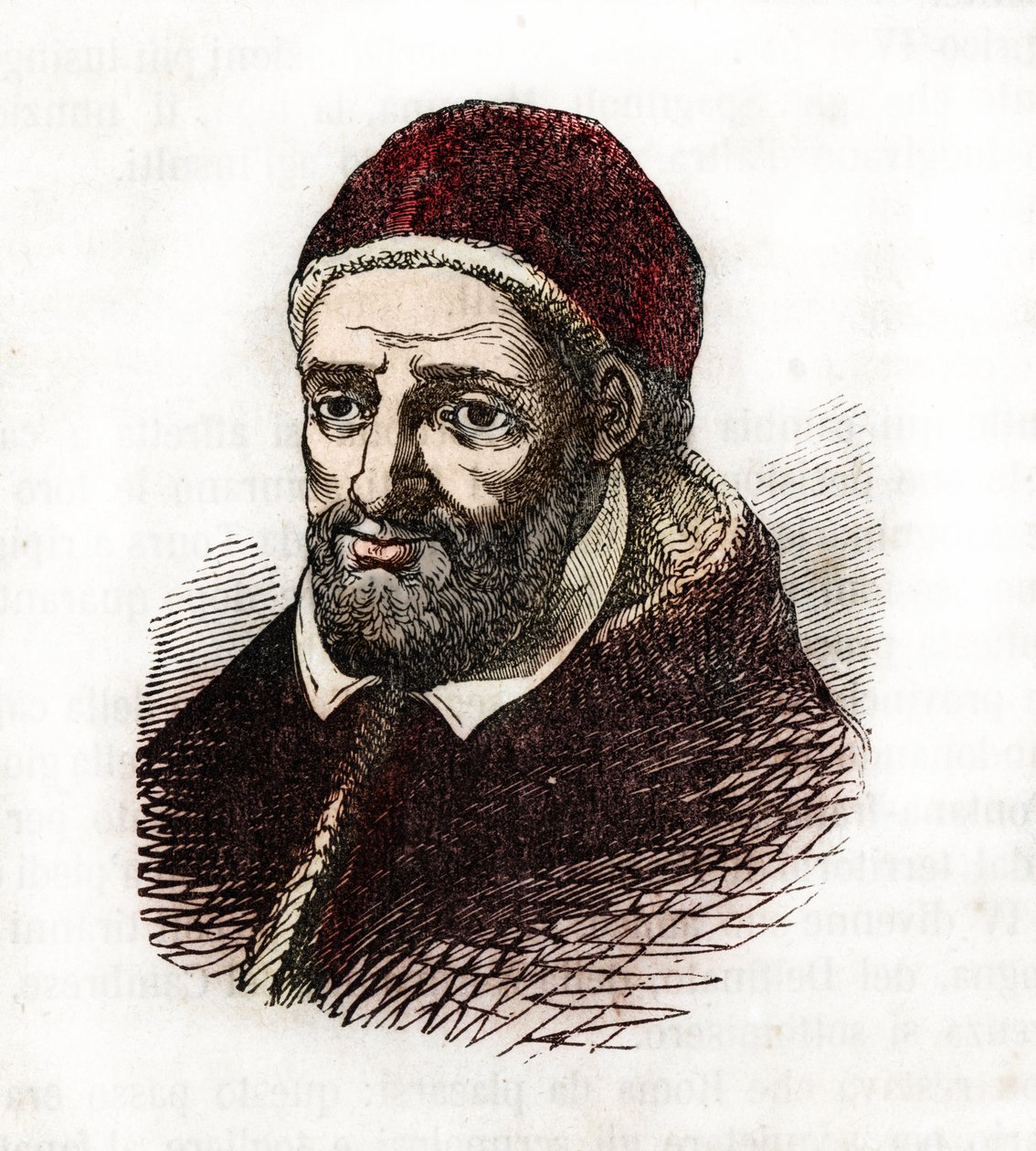 Darstellung von Papst Clemens VIII. aus 