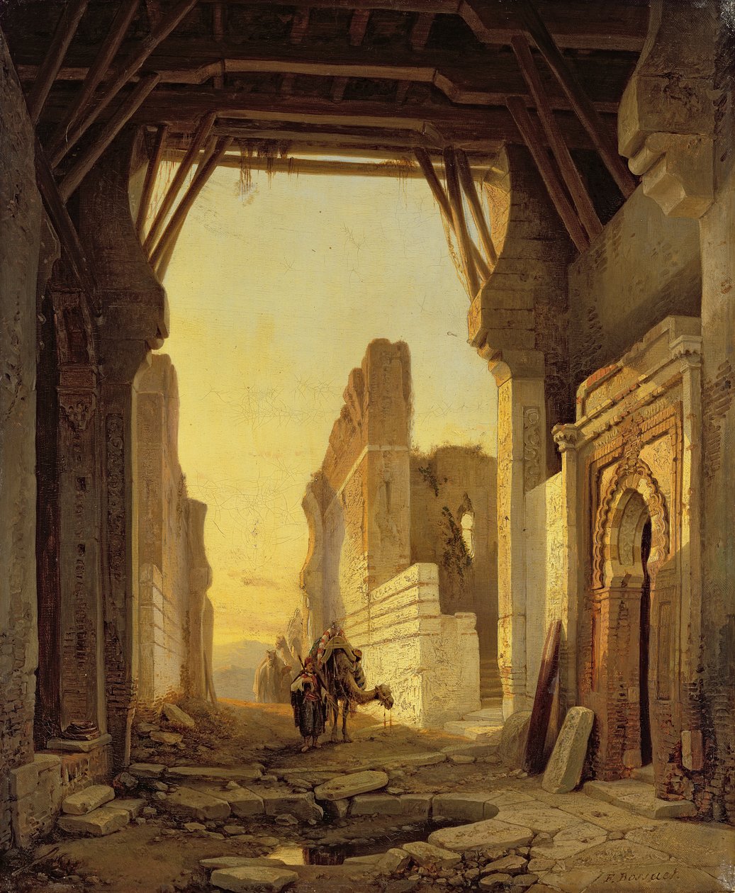 Die Tore von El Geber in Marokko von Francois Antoine Bossuet