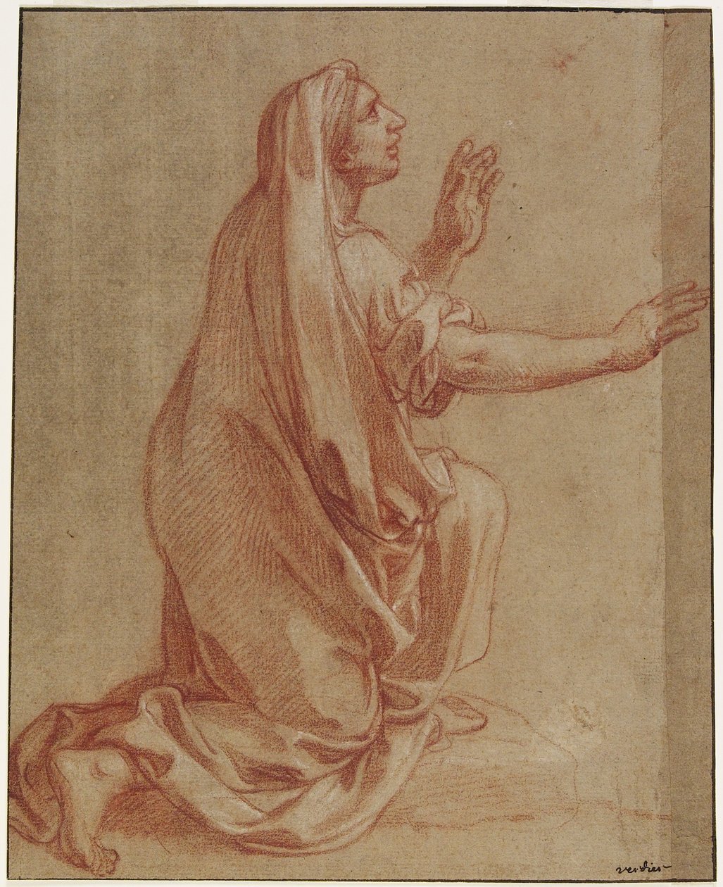 Studie zur Auferweckung des Lazarus, ca. 1677 von Francois Verdier