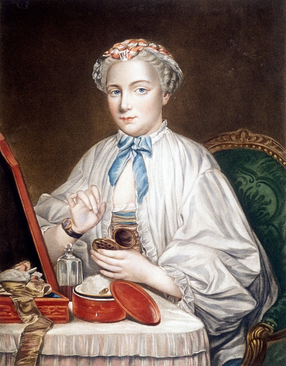 Radierung nach dem Gemälde von François Boucher (1703-1770) von Francois (after) Boucher