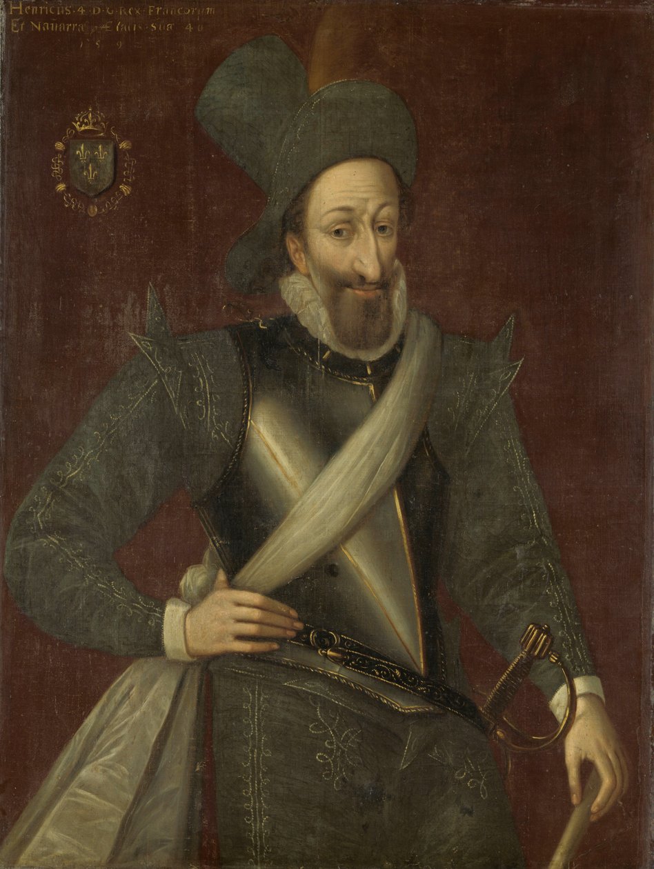Heinrich IV., König von Frankreich (1553-1610) von Francois (circle of) Bunel