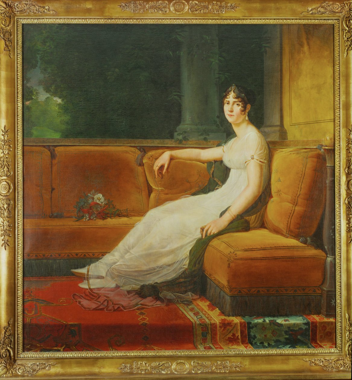 Josephine Beauharnais, Kaiserin, erste Frau von Kaiser Napoleon I. von Francois (school of) Gerard