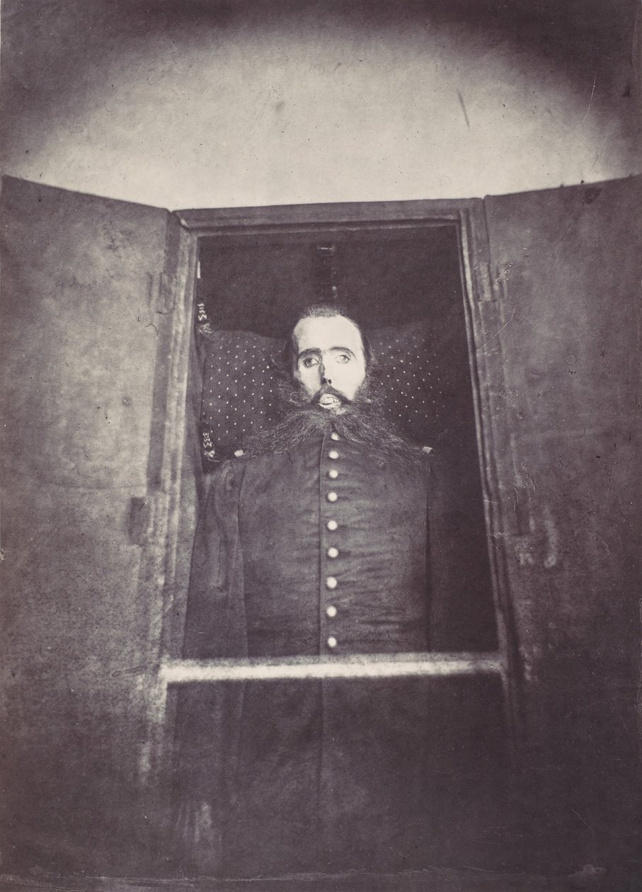 [Die Leiche von Kaiser Maximilian I. von Mexiko], 1867 von Francois Aubert