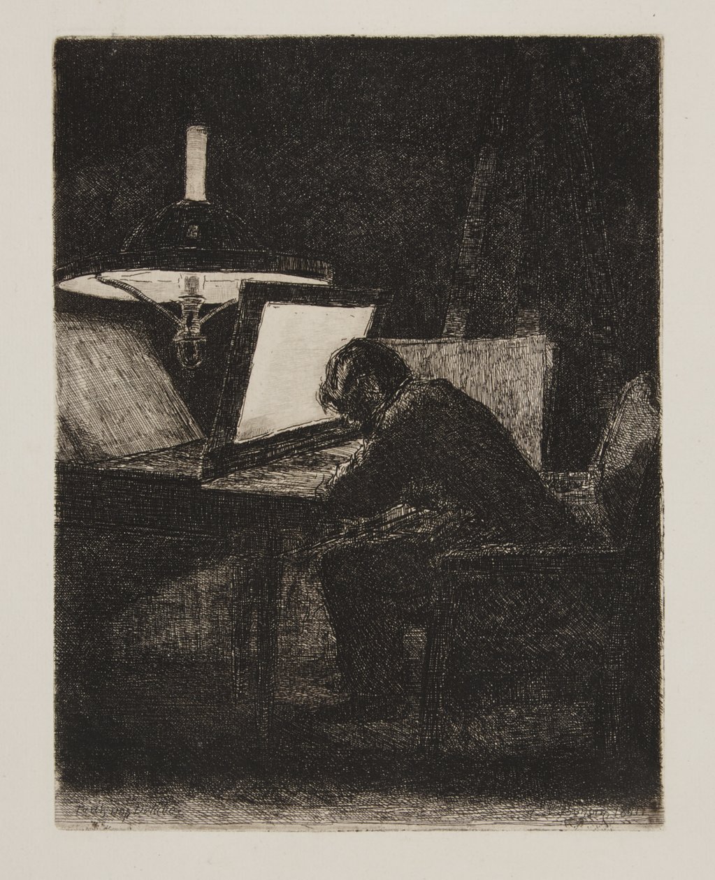 Der Druckgraafikko von François Bonvin