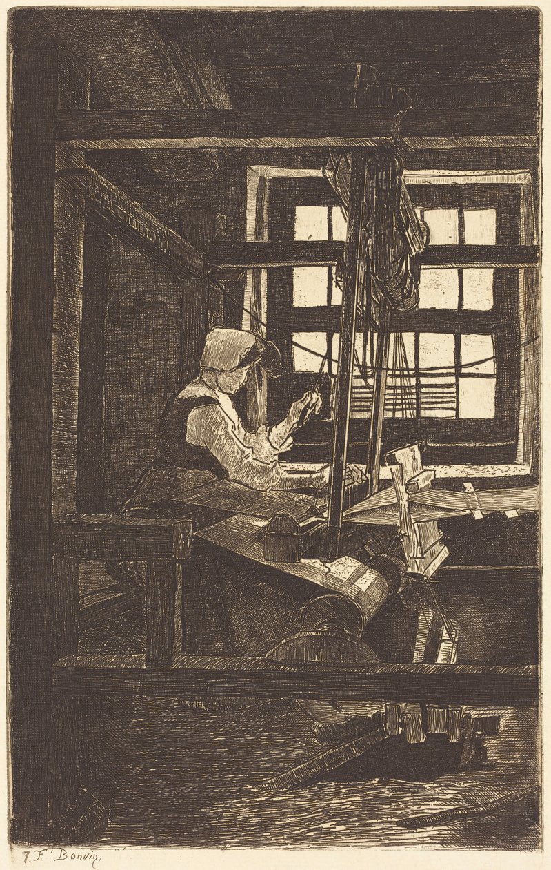 Weberin von François Bonvin