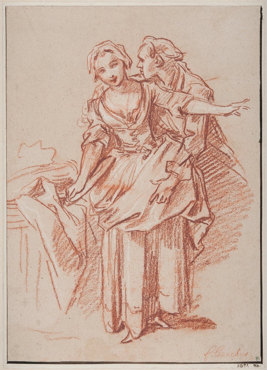 Eine Verführung von François Boucher