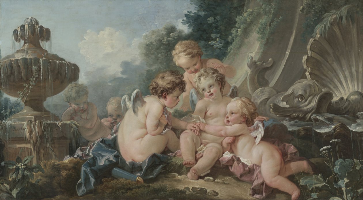Verschwörung der Liebesgötter von François Boucher