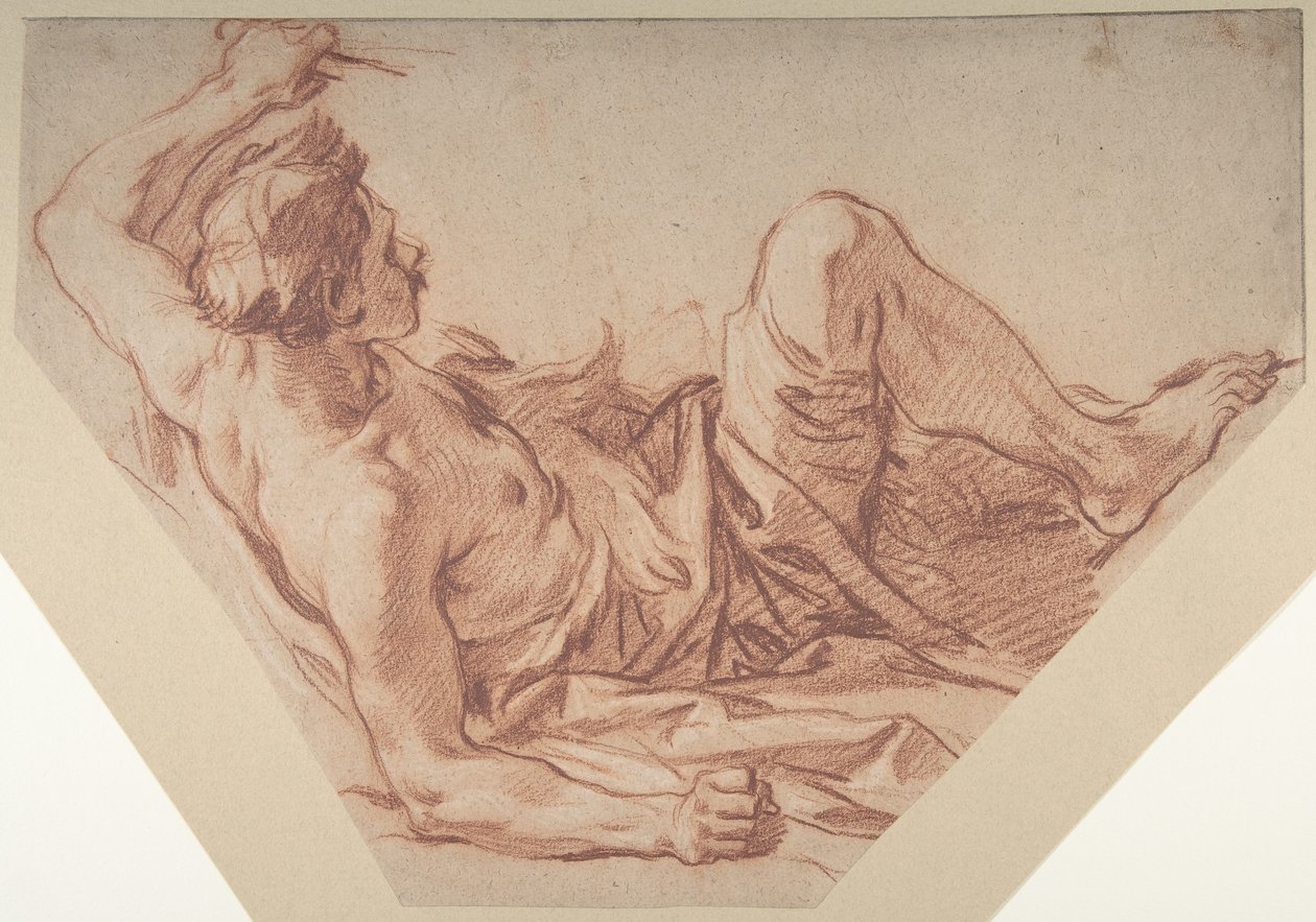 Gefallener Jäger von François Boucher