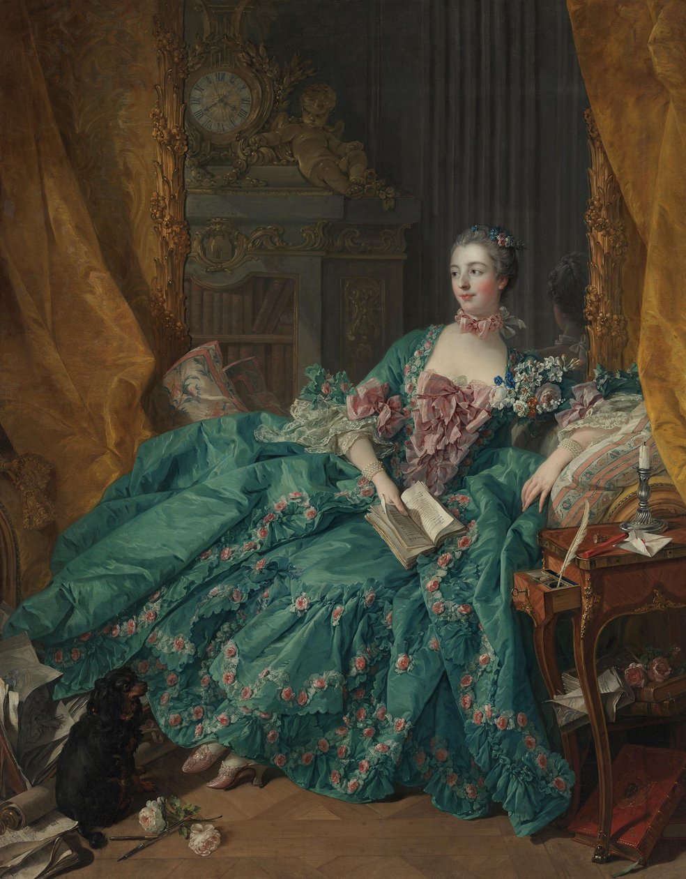 Madame de Pompadour von François Boucher