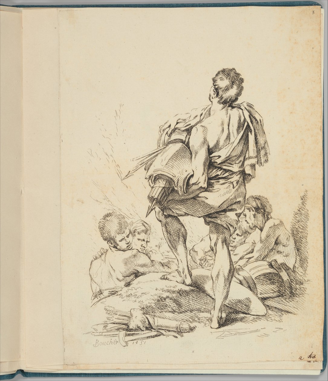 Neues Buch der verschiedenen Figuren von François Boucher
