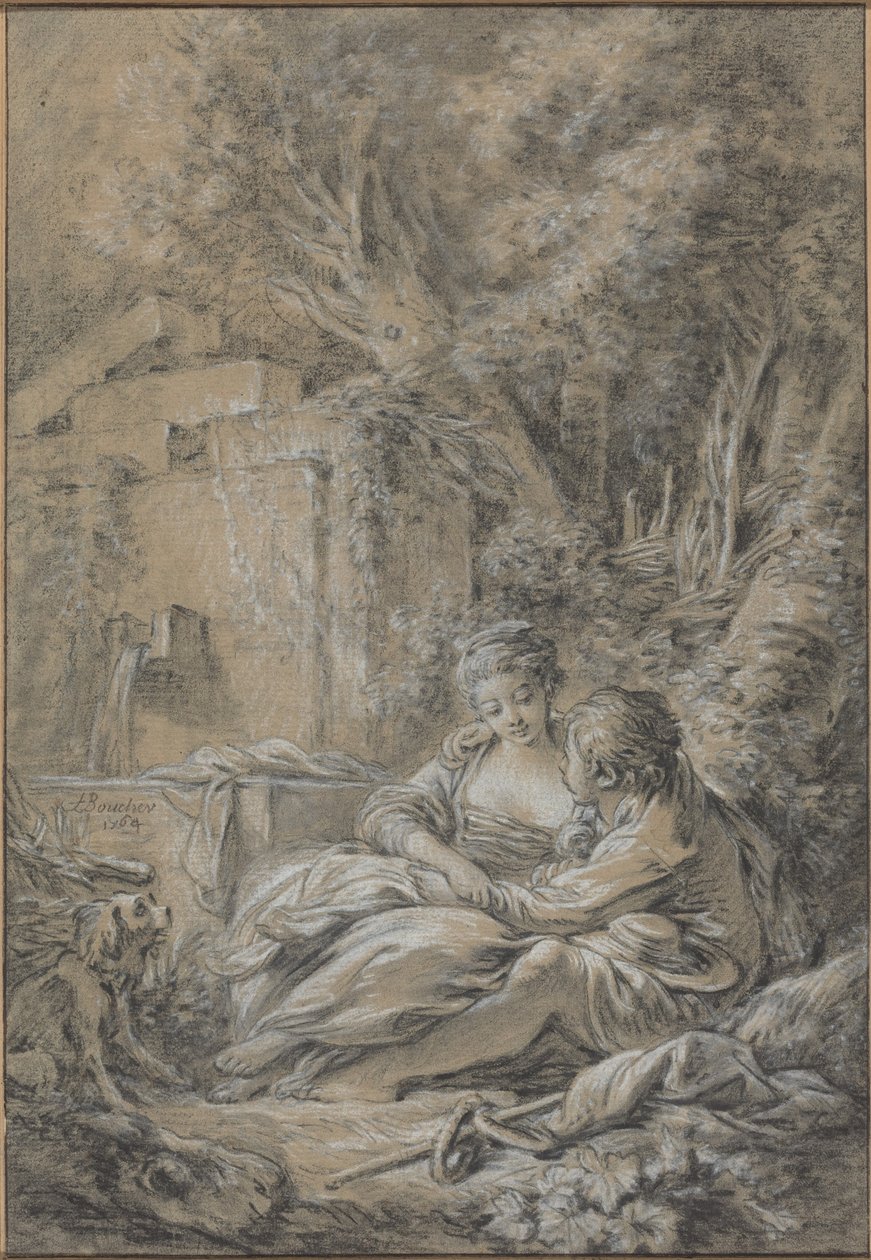 Tête-à-tête von François Boucher