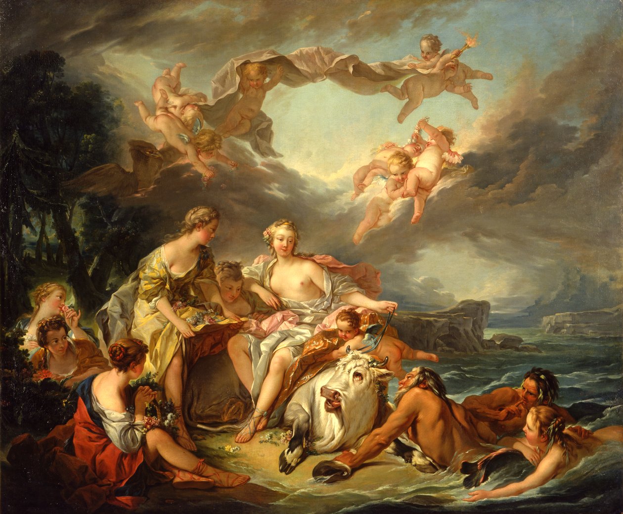 Die Entführung der Europa von François Boucher