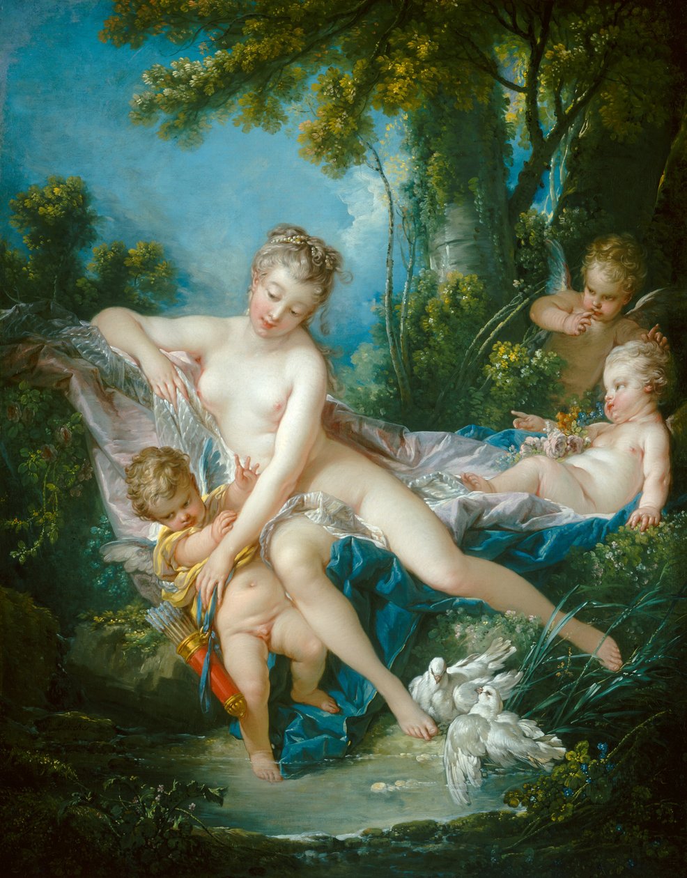 Das Bad der Venus von François Boucher