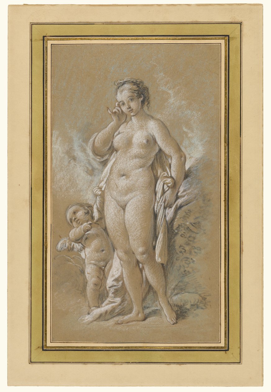 Venus und Amor von François Boucher