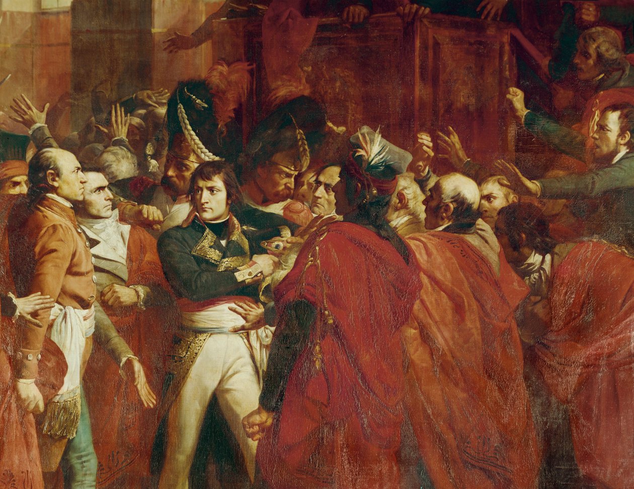 General Bonaparte im Rat der Fünfhundert in St von Francois Bouchot