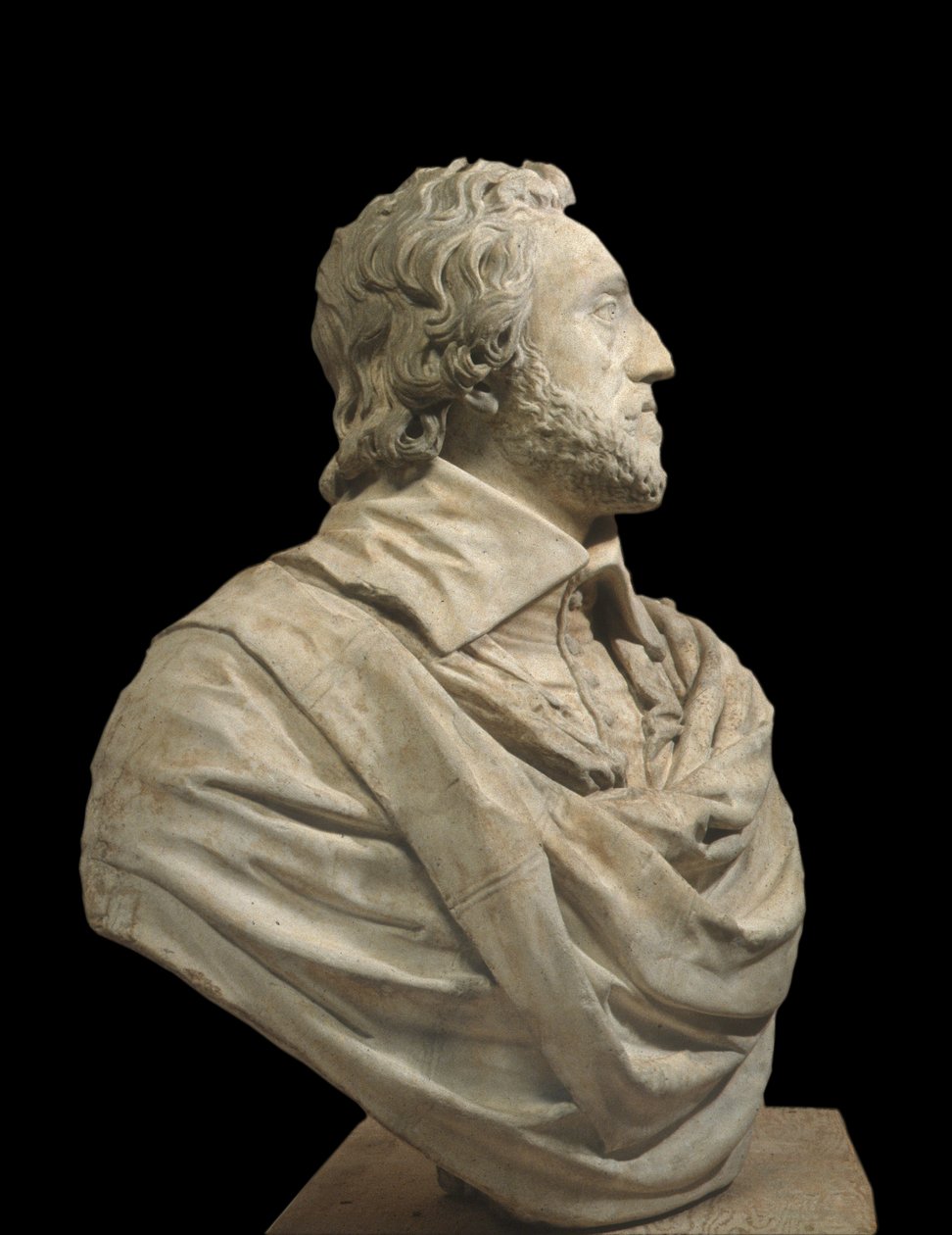 Büstenporträt von Thomas Howard, Earl of Arundel von Francois Dieussart