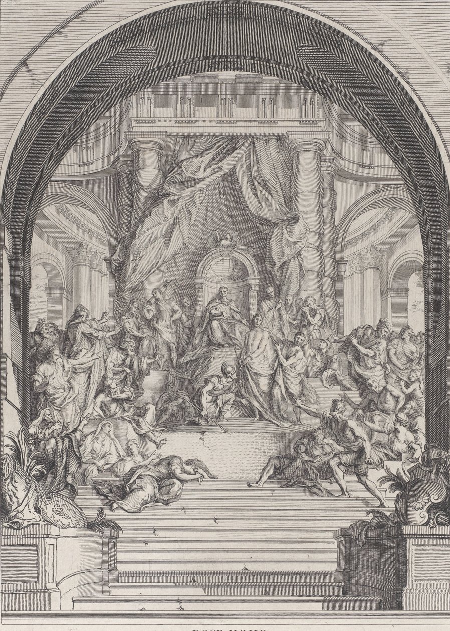 Ecce Homo, 1720-62 von Francois Joullain